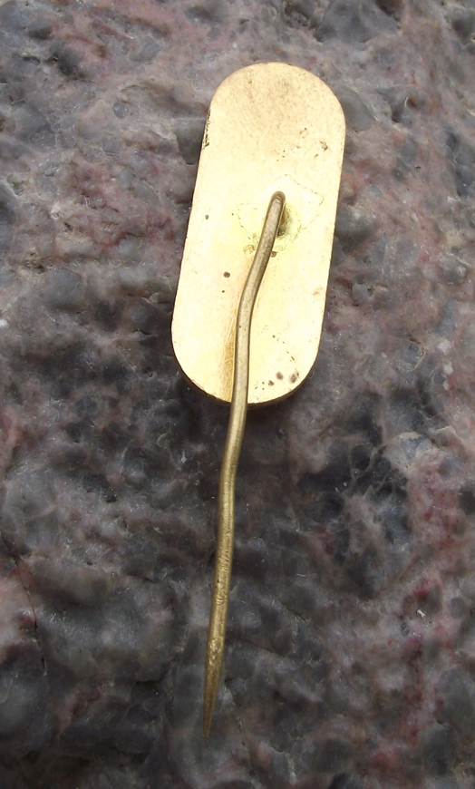 1969 Golden Helmet 21st Czech Motorbike Speedway Competition Pin Badge