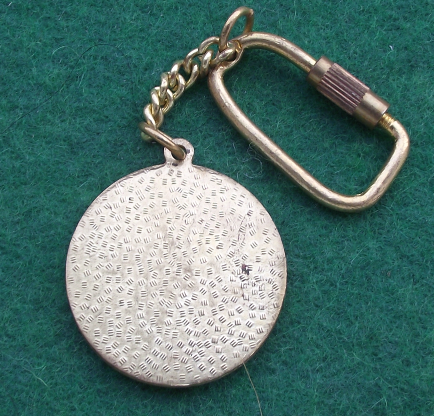 1988 Calgary Canada Winter Olympic Games Czech Team Supporter Keychain Keyring