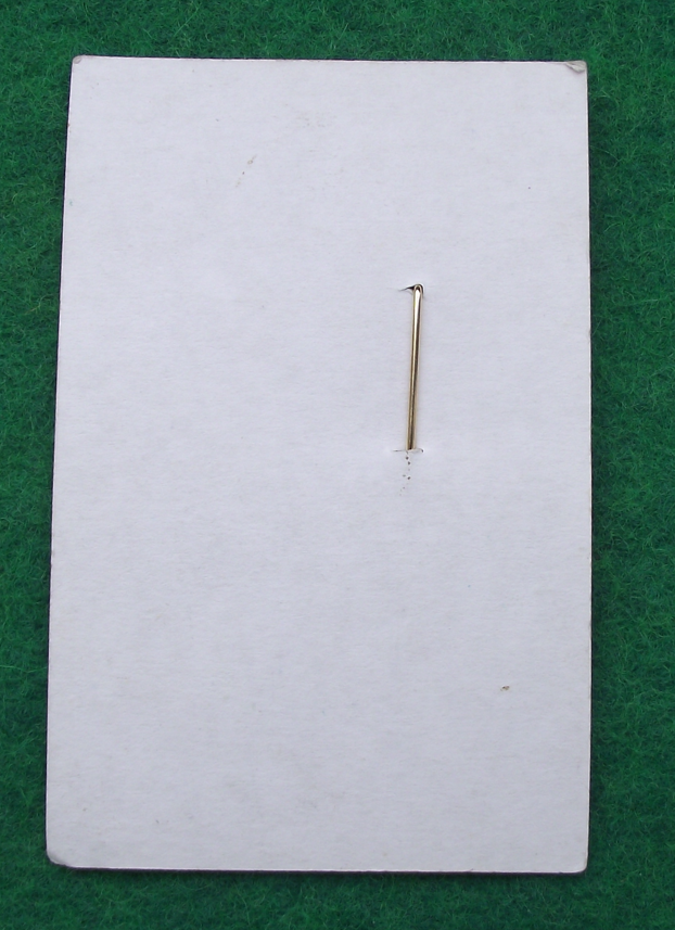 Vintage QANTAS Airlines with Compliments Pin Badge and Information Card