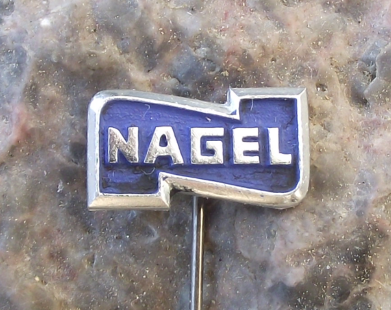 Vintage Nagel Technologies Firm Pin Badge