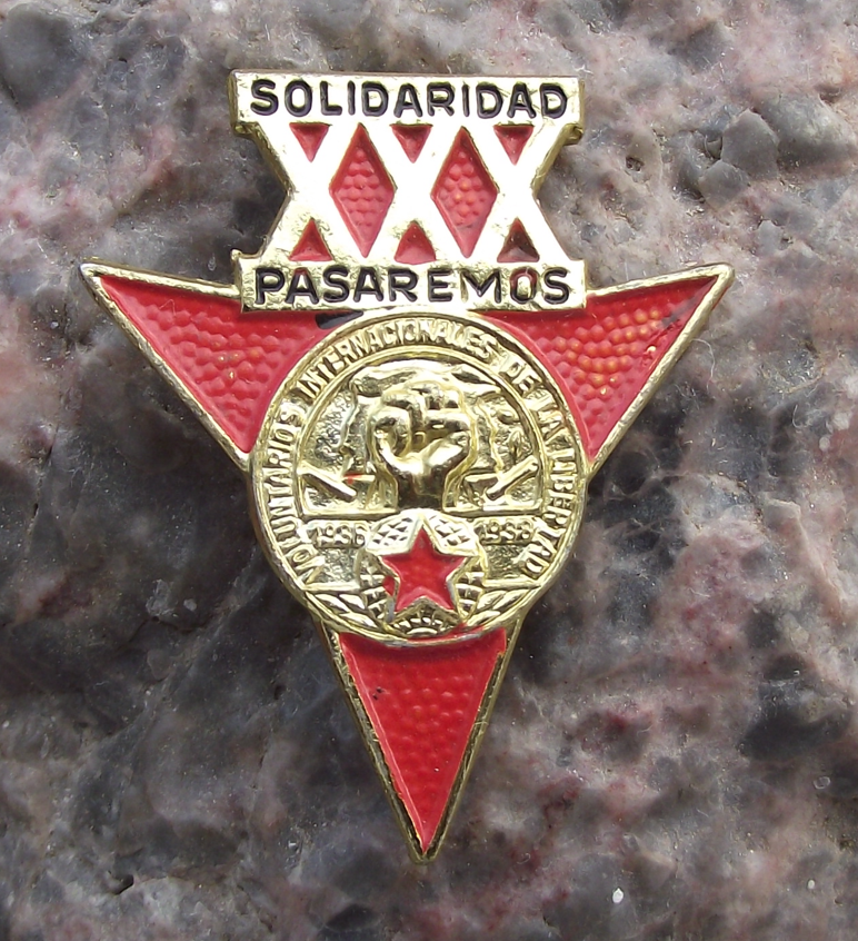 1960s Cuban Cuba Anti Fascist 30th Anniversary Pin Badge
