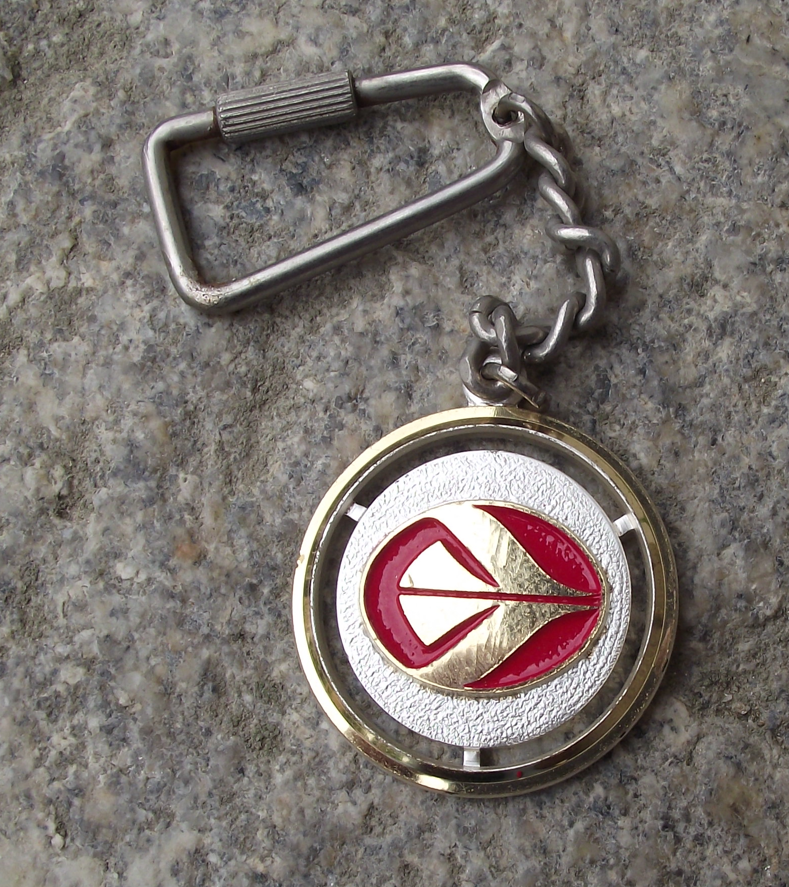 Rare Vintage Air Algeria Algerie African Airlines Aircraft Aviation Circle Keyring