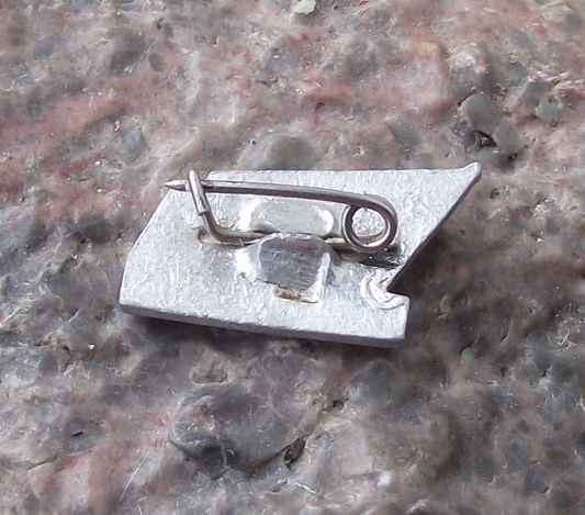 Vintage Cuba and Soviet Union CCCP National Flags Friendship Pin Badge
