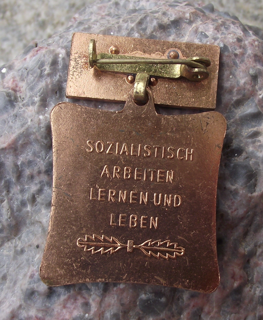 Vintage East German Socialist Workers DDR Agricultural Collective Award Medal