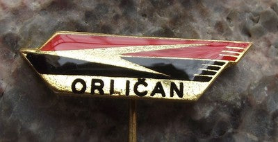 Orlican VSO 10 Glider Sailplane Maker Czechoslovakia Aircraft Company Enamel Pin - Badgecrazy
