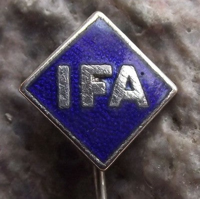 Antique IFA Industrieverband Fahrzeugbau East German Automotive Firm Pin Badge - Badgecrazy