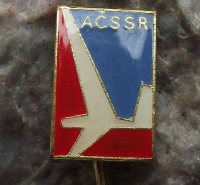 Aeroklub Glider Association Pilots Flying Club Members Sail Plane Pin Badge - Badgecrazy