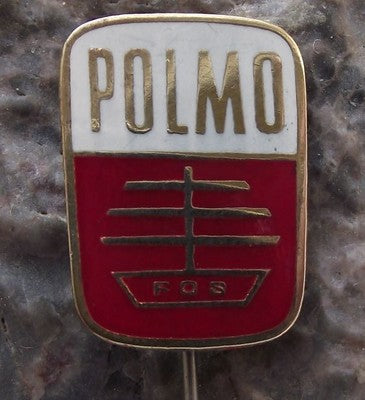 Polmo Fabryka Osprzętu Samochodowego FOS Engine Factory Poland Pin Badge - Badgecrazy