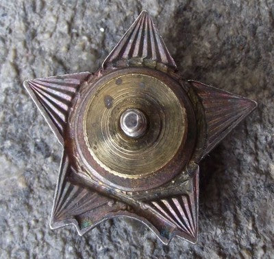 Marksman Sniper 3rd Class Army Soldier Crossed Rifle & Star Uniform Award Badge - Badgecrazy