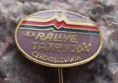 1988 Tatra Rally Motorsport Rallye Tatry 20th XX Slovakia FIA Car Race Pin Badge - Badgecrazy