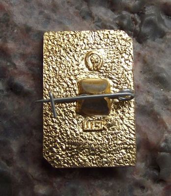 1986 27th Congress Communist Party of Soviet Union XXVII Lenin Book Pin Badge - Badgecrazy