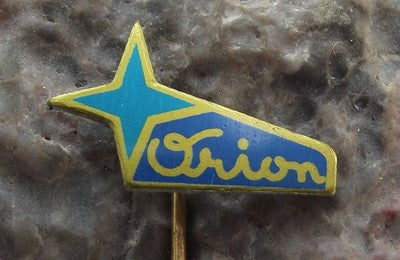 Orion Star Logo Chocolate Bar Sweet Confectionary Czech Chocolatier Pin Badge - Badgecrazy
