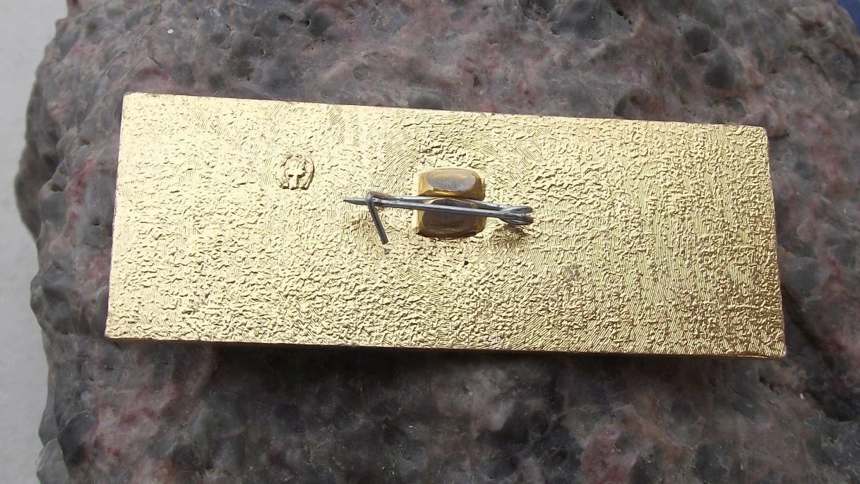 Vintage Battleship October Revolution Class Dreadnought Soviet Ship Pin Badge