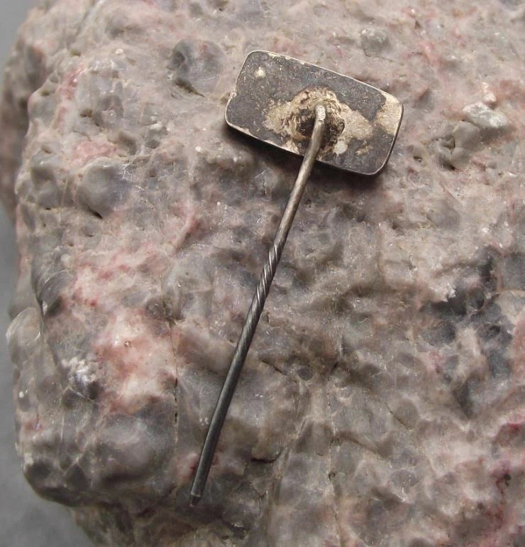 Vintage Tallinn Estonia Ancient Key Emblem Motif Tourist Souvenier Pin Badge