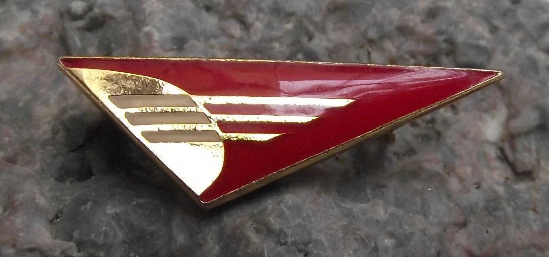 Vintage Czech Pioneer Pionyr Youth Achievement Stripes Stage 3 Pin Badge