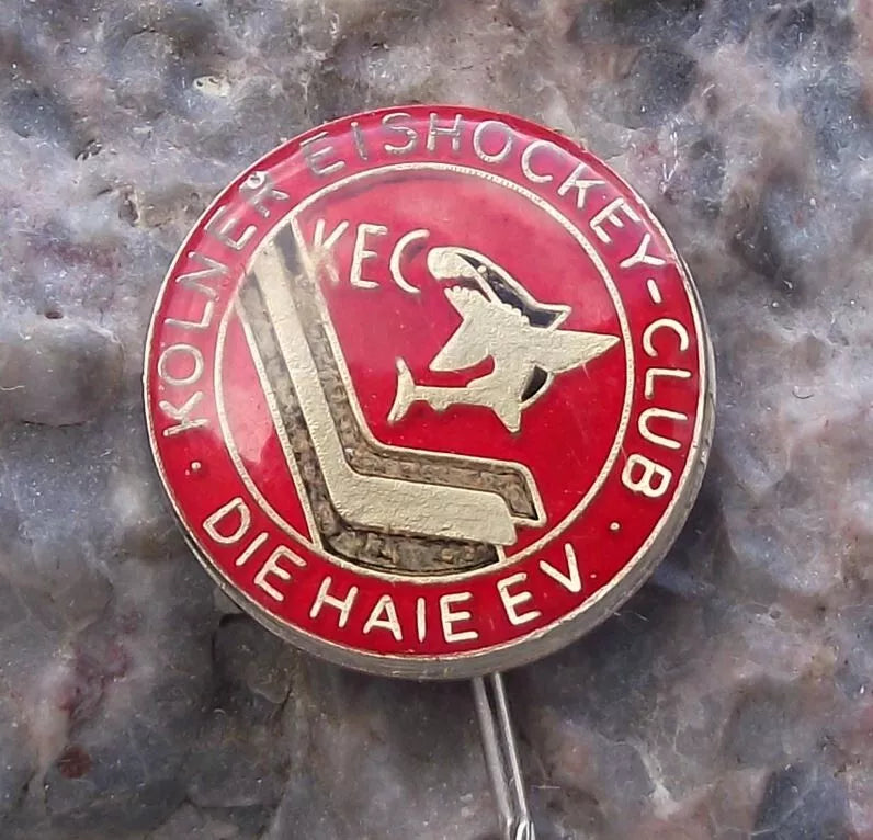Cologne Sharks Kolner Haie DEL Germany German Ice Hockey Team Pin Badge