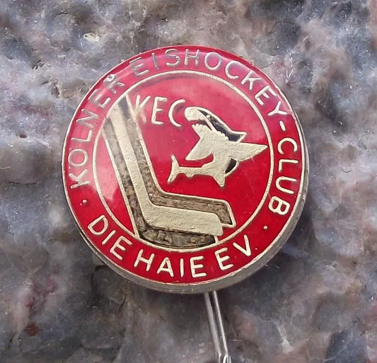Cologne Sharks Kolner Haie DEL Germany German Ice Hockey Team Pin Badge