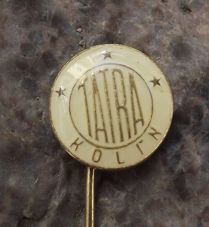 Vintage Tatra Car Truck Maker Czech Motor Factory Auto Company Kolín Pin Badge