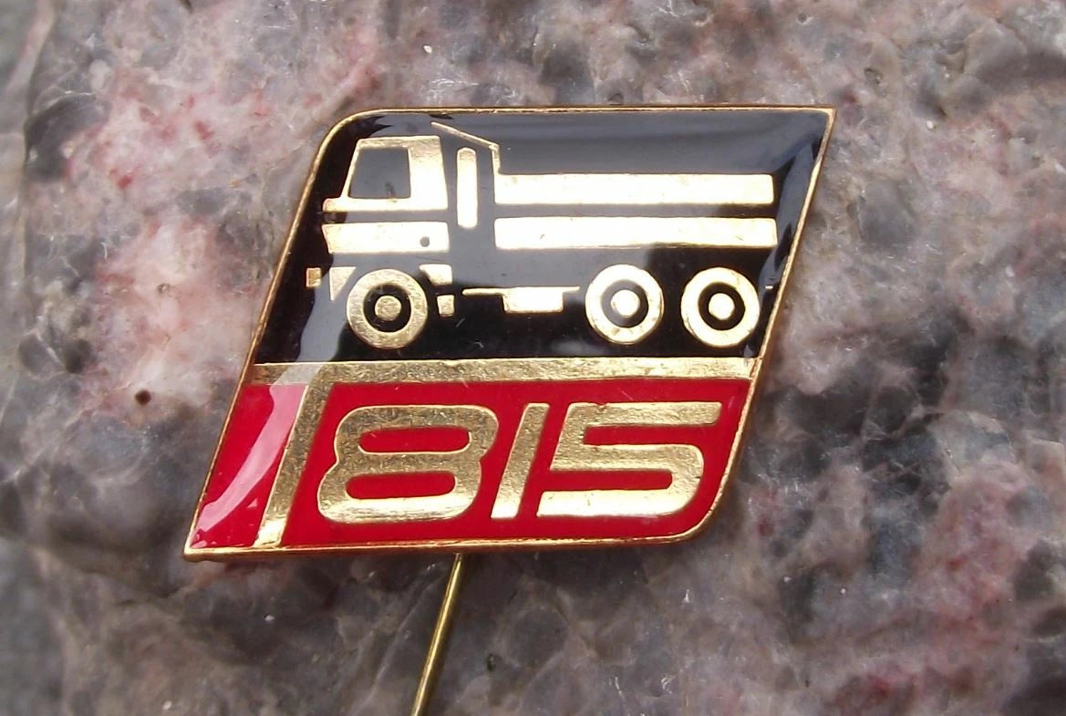 Tatra Trucks Construction Lorry T 815 Czech Heavy Duty Vehicle Pin Badge