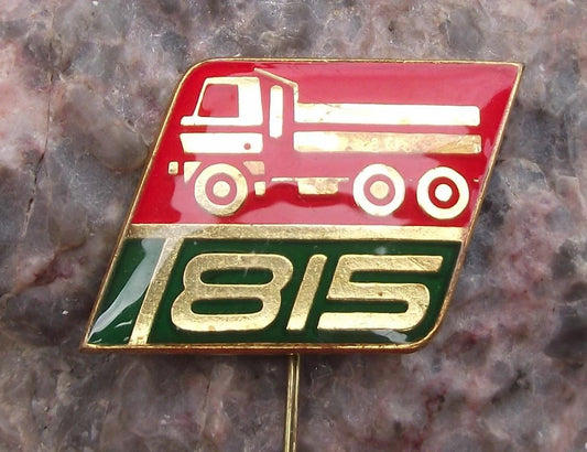 Tatra Trucks Construction Lorry T 815 Czech Heavy Duty Vehicle Pin Badge