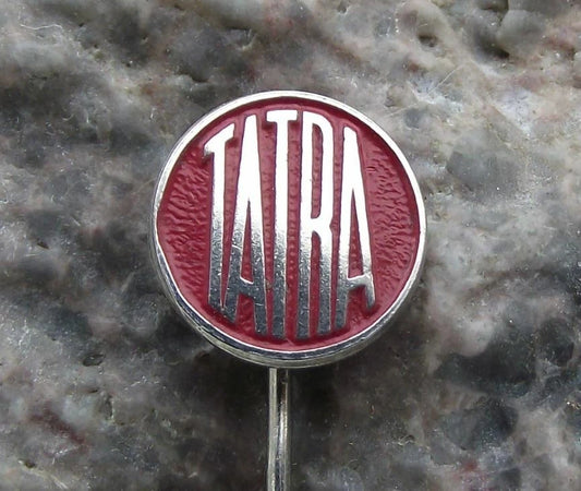 Vintage Tatra Car Classic Czech Motor Factory Company Firm Auto Logo Pin Badge