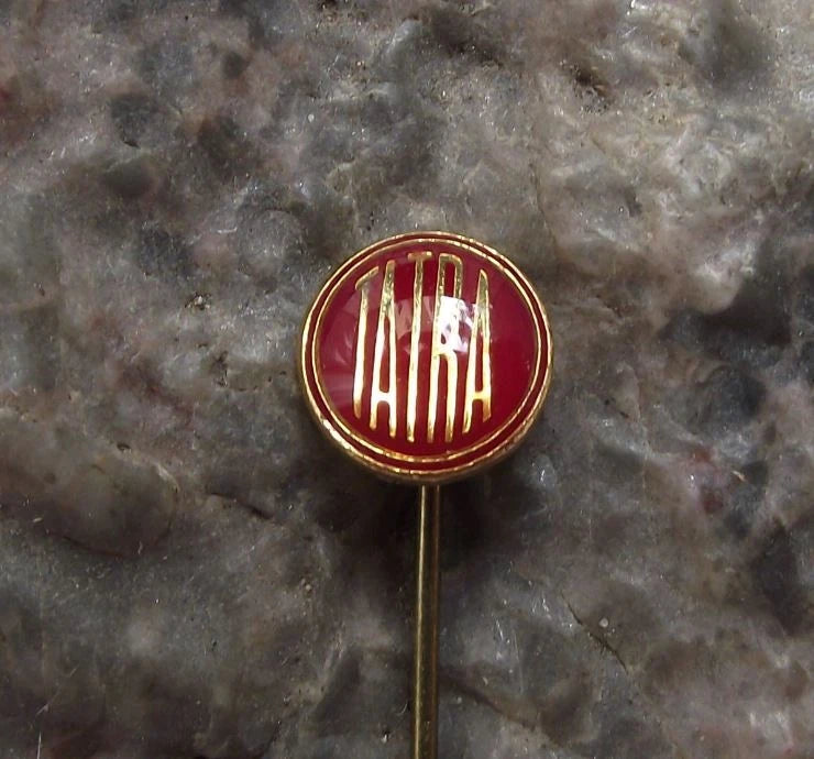 Tatra Car & Truck Maker Czech Motor Vehicle Advertising Logo Pin Badge - Badgecrazy