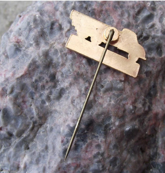 Vintage Tatra 138 Heavy Duty Commercial Construction Flat Bed Truck Pin Badge - Badgecrazy