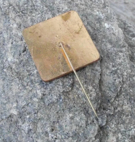 1987 Prague Metro Line A Strašnice Extension Underground Railway Train Pin Badge