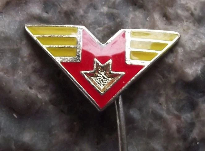 Prague Metro Underground Railway Train Capital M Logo Anniversary Pin Badge