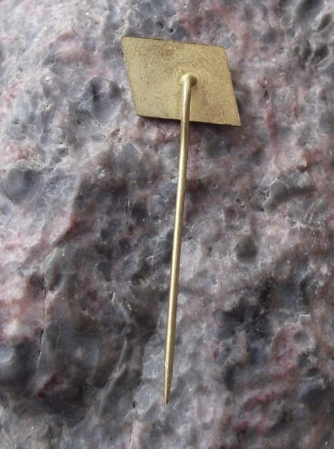 Vintage Czech Railways CSD Nymburk Train Locomotive Design and Repair Pin Badge