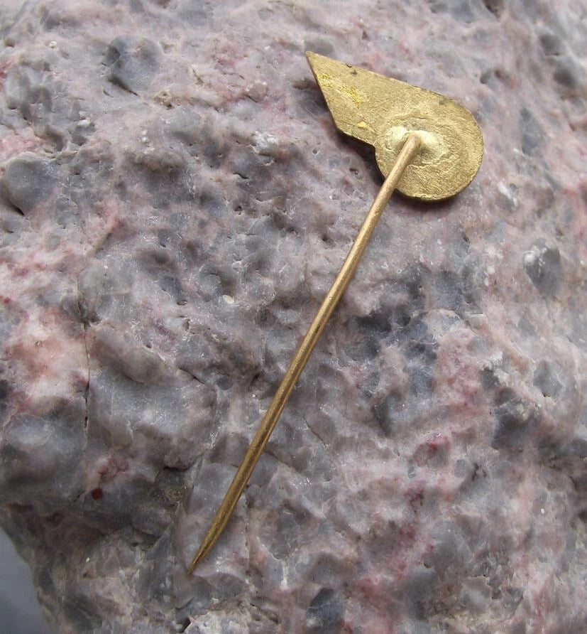 Vintage Czechoslovakia Railway CSD Zvolen Repair Shed Train Locomotive Pin Badge