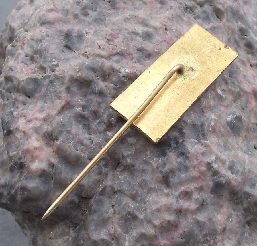 1984 Czech Railway ZOS Electric Train Engine Rail Repair Anniversary Pin Badge