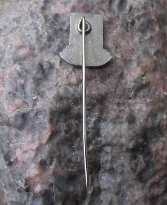 Vintage FDGB FREE German Trade Union Logo 25th Anniversary Pin Badge