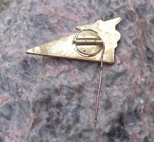 Vintage Aeroflot CCCP Russian Airlines Mil Mi-4 Soviet Helicopter Pin Badge