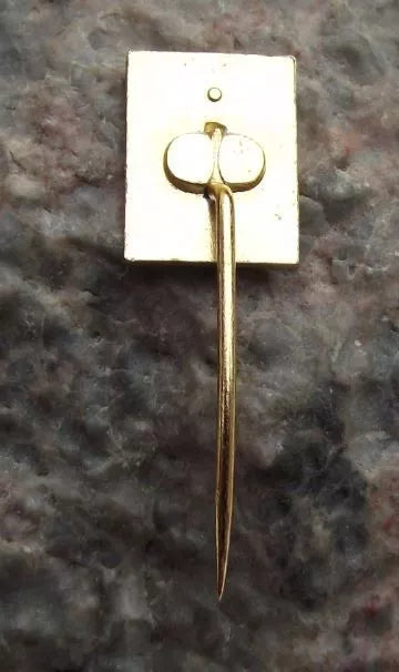 1965 Czechoslovakia CSSR 20th Anniversary Czech Flag Celebrations Pin Badge