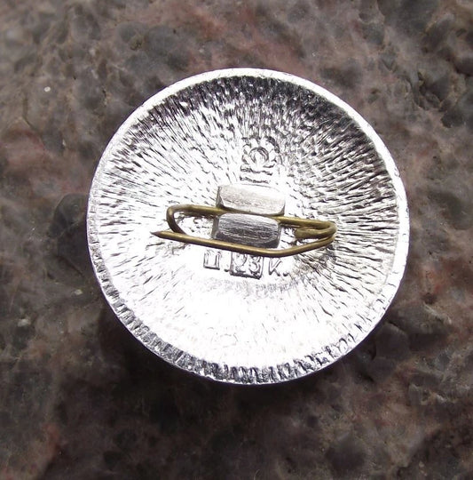 1980 Moscow Olympic Games Soviet Union Official Logo Green Circle Pin Badge