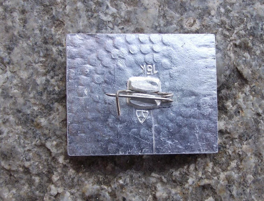 1980 Shiny Moscow Olympic Games Field Discus Throwing Pin Badge