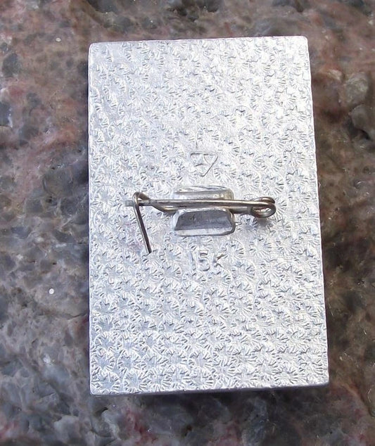 1980 Shiny Moscow Olympic Games Gymnastics Floor Pin Badge