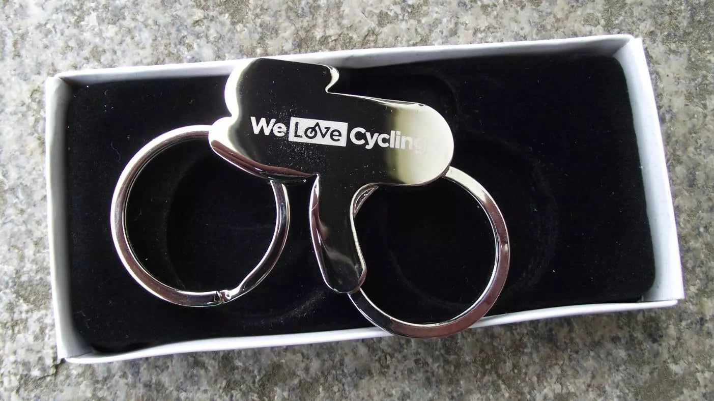 Rare Boxed Skoda Cycling Racing Bicycle Bike Rider Helmet Keyring Key Chain
