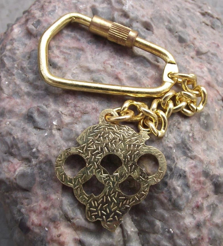 Czechoslovakia Olympic Committee COV Czech Team Rings Keychain Key Chain Keyring