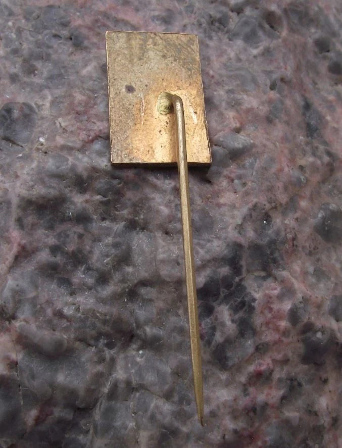 1967 Pardubice CSSR 19th Golden Helmet Motorbike Speedway Competition Pin Badge