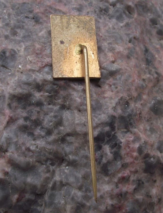 1967 Pardubice CSSR 19th Golden Helmet Motorbike Speedway Competition Pin Badge