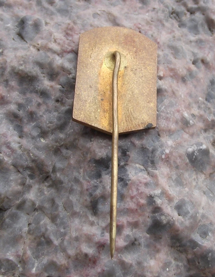 Vintage Mlada Boleslav CMS Czech Hunting Association Deer Stag Hunters Pin Badge