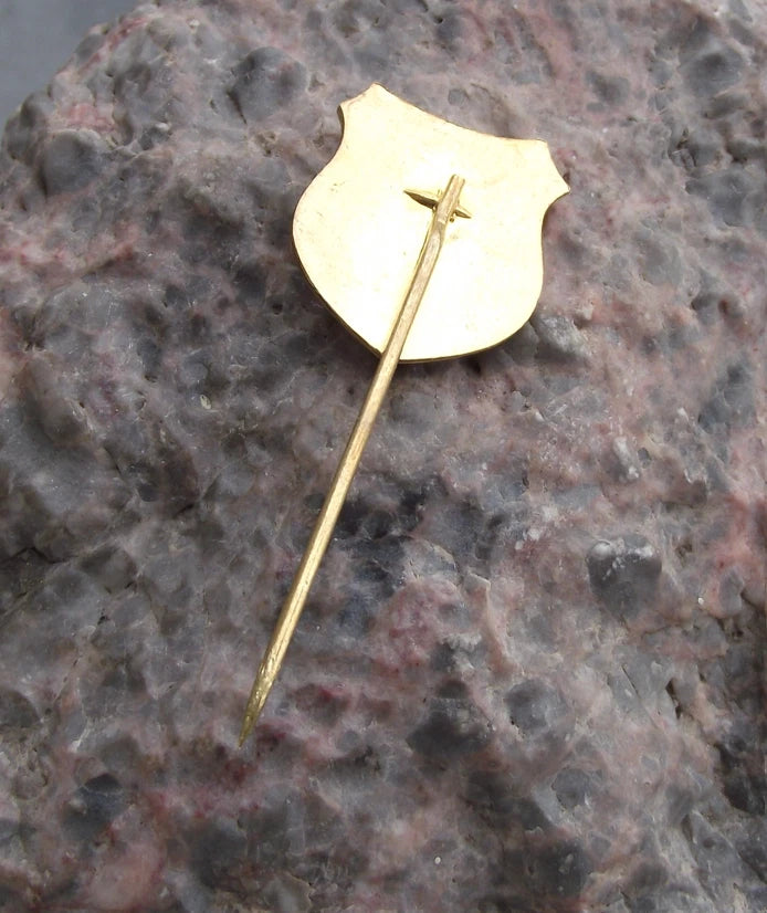 Vintage Jablonec nad Nisou CMS Czech Hunting Association Deer Stag Pin Badge