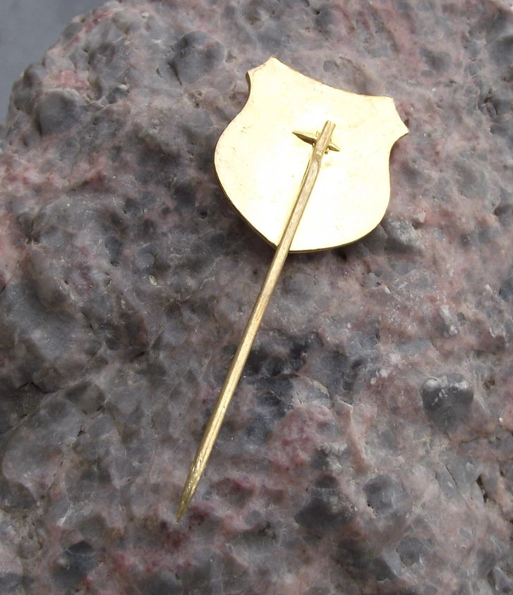 Vintage Devinska Nova Ves CMS Czech Hunting Association Deer Hunters Pin Badge