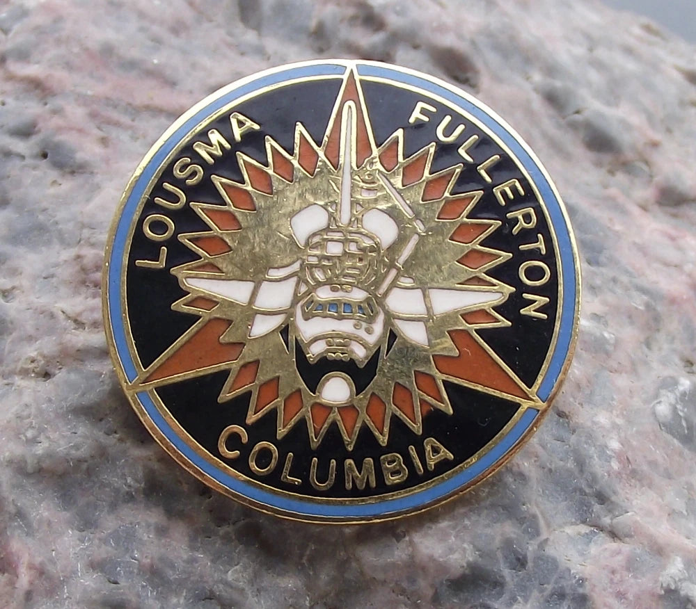 Official NASA Space Shuttle Mission STS 3 Columbia Endurance Test Pin Badge