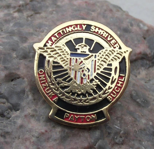 NASA STS-51-C Space Shuttle Discovery Department of Defense Launch Tie Pin Badge