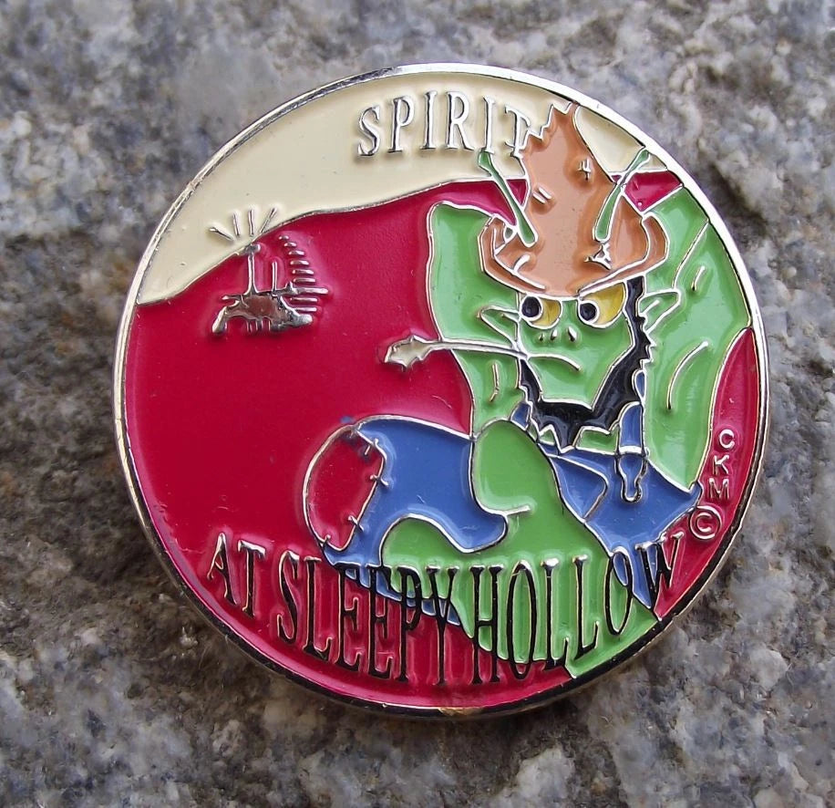 NASA Mars Explorer Rover Robot Space Mission Spirit at Sleepy Hollow Pin Badge