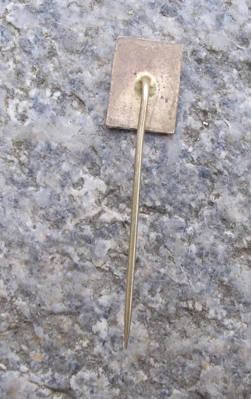 Vintage Špindlerův Mlýn Krkonoše Mountain Range National Park Snowflake Pin Badge