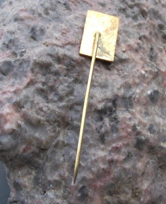 Vintage Slavonice Historic Baroque Town Square Czechoslovakia Pin Badge